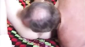 Inseminating his barely legal daughter's fresh hole in an incest video
