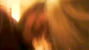 Mom and daughter sharing dick in a taboo incest flick with fellatio