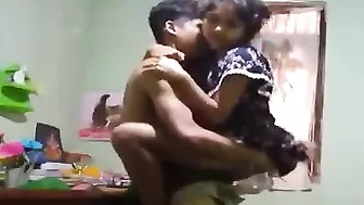 Hard and taboo anal fucking session with brother and sister who go wild