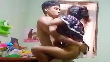 Hard and taboo anal fucking session with brother and sister who go wild