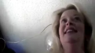 Sweet and slutty mommy with big juicy milkers is going to bounce on that D