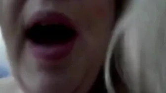 Sweet and slutty mommy with big juicy milkers is going to bounce on that D