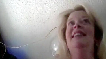 Sweet and slutty mommy with big juicy milkers is going to bounce on that D