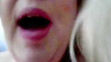 Sweet and slutty mommy with big juicy milkers is going to bounce on that D