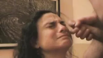 Dude is going to cover his own mother in cum because he is big into taboo