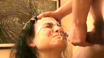 Dude is going to cover his own mother in cum because he is big into taboo