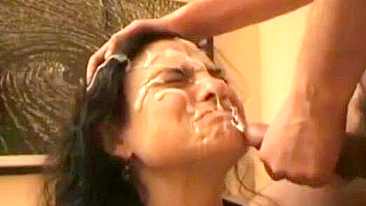 Dude is going to cover his own mother in cum because he is big into taboo