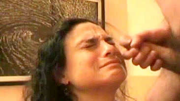 Dude is going to cover his own mother in cum because he is big into taboo