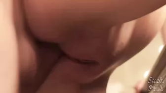 Daddy dick is going to slide inside in a tight opening in an incest vid