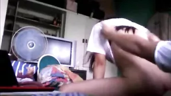 Tearing away her pussy in a hardcore gaping movie with lots of fucking