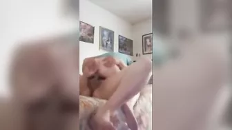 Vaginal creampie for a horny mom in a taboo fuck scene with THRUSTING