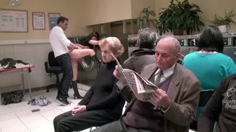 Slut with bangs and XXX partner initiate porn action in the laundry Slut with bangs and XXX partner initiate porn action in the laundry