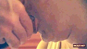 Sexy mom is going to suck hard cock in a taboo porn movie with Incest