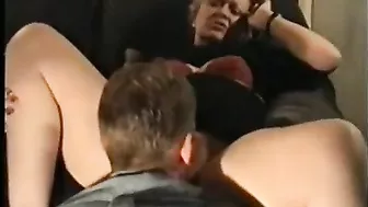 Blonde mom is going to get licked before getting rammed like a bitch