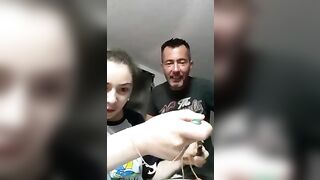 Stepdaddy is going to use his daughter for pleasure in a free porno