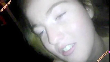 Father breeding that slutdaughter in a taboo incest fuck movie in POV