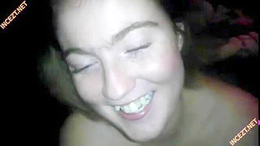 Father breeding that slutdaughter in a taboo incest fuck movie in POV