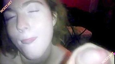 Father breeding that slutdaughter in a taboo incest fuck movie in POV