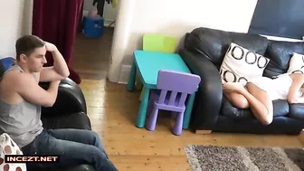 Mommy wears no underwear and that is why this stepson fucks her hard