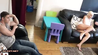 Mommy wears no underwear and that is why this stepson fucks her hard