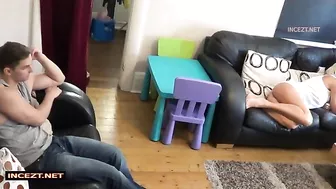 Mommy wears no underwear and that is why this stepson fucks her hard