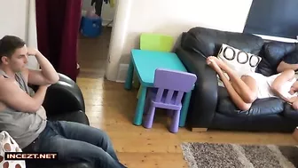 Mommy wears no underwear and that is why this stepson fucks her hard