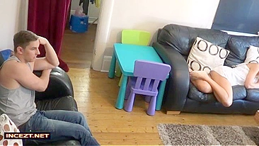 Mommy wears no underwear and that is why this stepson fucks her hard