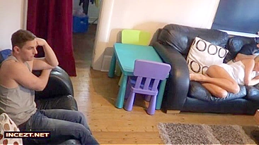 Mommy wears no underwear and that is why this stepson fucks her hard