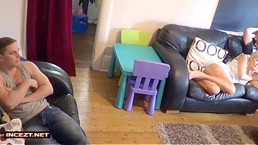 Mommy wears no underwear and that is why this stepson fucks her hard