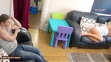 Mommy wears no underwear and that is why this stepson fucks her hard