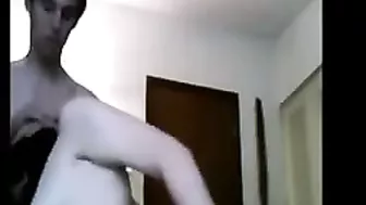 Sister porn movie showing a horny dude who prefers taboo fucking