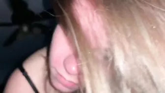 My cock-hungry sister calls herself a slut with my cock in mouth My cock-hungry sister calls herself a slut with my cock in mouth