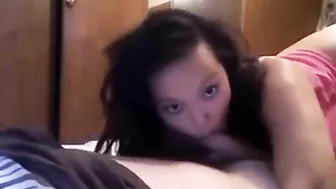 My sister pulled my cock out of my pants and started sucking, of course I nailed her!