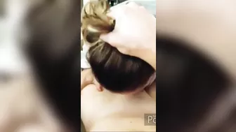 First sexual experience with my aunt, she let me cum in her mouth