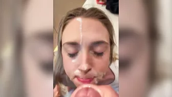 Sister puts on make-up and receives dick from brother at the same time
