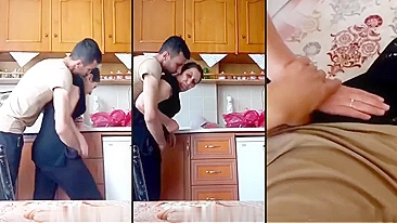 Son’s Despicable Act of Violence Towards His Own Mother in the Kitchen