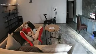 I put a hidden camera to record my daughter masturbating while she home alone