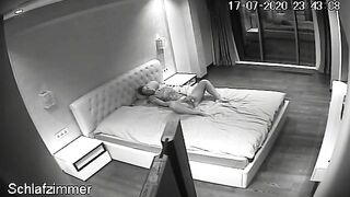 I put a hidden camera to record my wife's older sister masturbating in our bedroom!