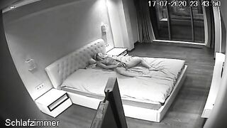 I put a hidden camera to record my wife's older sister masturbating in our bedroom!