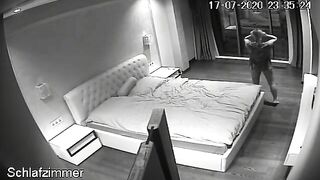 I put a hidden camera to record my wife's older sister masturbating in our bedroom!