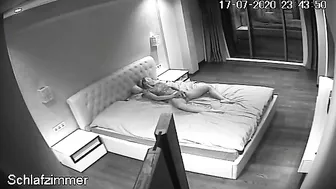 I put a hidden camera to record my wife's older sister masturbating in our bedroom!