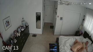 Hacked IPCAM – Mature German husband gets rimming from his wife after sex!