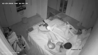 Son Spies on Parents Fucking, Captures Mom's Wild Reverse Cowgirl Ride on Dad's Dick