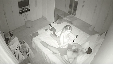 Son Spies on Parents Fucking, Captures Mom's Wild Reverse Cowgirl Ride on Dad's Dick