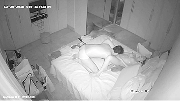 Son Spies on Parents Fucking, Captures Mom's Wild Reverse Cowgirl Ride on Dad's Dick