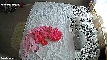 Caught My Slutty Stepdaughter Fingering Her Wet Pussy on Hidden Camera