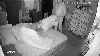 My Hidden Cam Caught Horny Parents Fucks in Bedroom They Think i'm Sleeping!