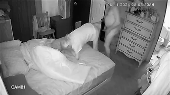 My Hidden Cam Caught Horny Parents Fucks in Bedroom They Think i'm Sleeping!