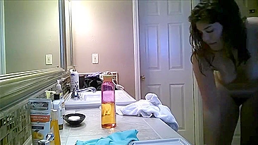 Creepy Father's Hidden Cam Catches Naked Daughters, Old Pervert's Dream Come True