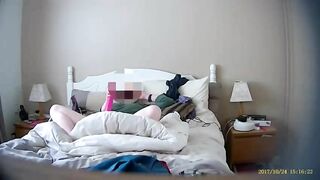 Hidden Camera Footage of Glasgow Wife Masturbate and Fucks Herself with a Pink Dildo!